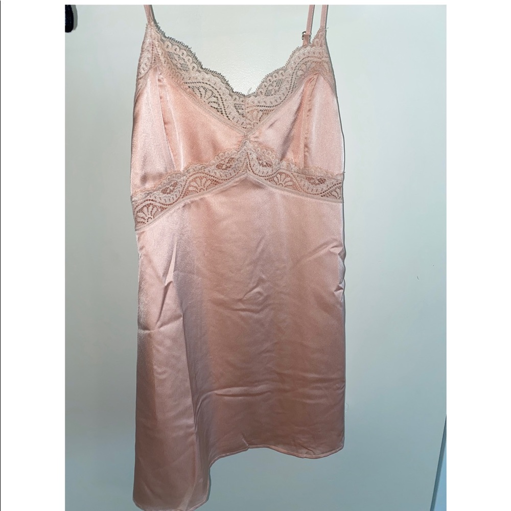 Baby Pink Slip Dress